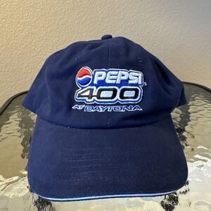 Vintage Pepsi 400 NASCAR Hat Daytona International Speedway NEW